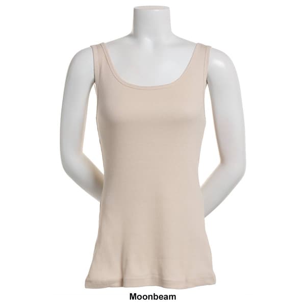 Womens Architect&#174; 2x2 Ribbed Solid Tank Top