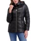Womens Kensie Short Puffer Coat with Bib - image 3
