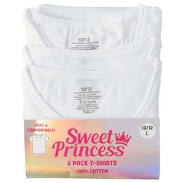 Girls (7-16) Sweet Princess 3pk. Undershirts