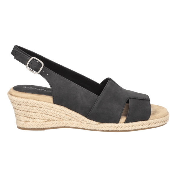 Womens Easy Street Resort Espadrille Wedge Sandals
