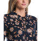 Womens Rafaella® Long Sleeve Floral Button Front Blouse - image 4