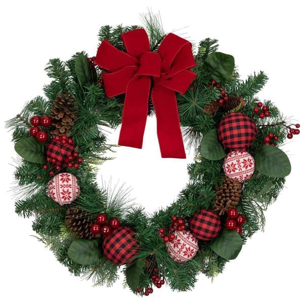 Northlight Seasonal 30in. Foliage Artificial Christmas Wreath