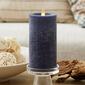 Luminaria 3x6.5 Sea Glass Fameless Pillar Candle - image 1