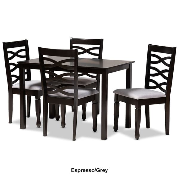 Baxton Studio Lanier 5pc. Dining Set