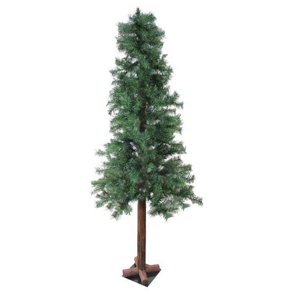 Northlight 6ft. Unlit Mixed Green Woodland Alpine Christmas Tree - image 