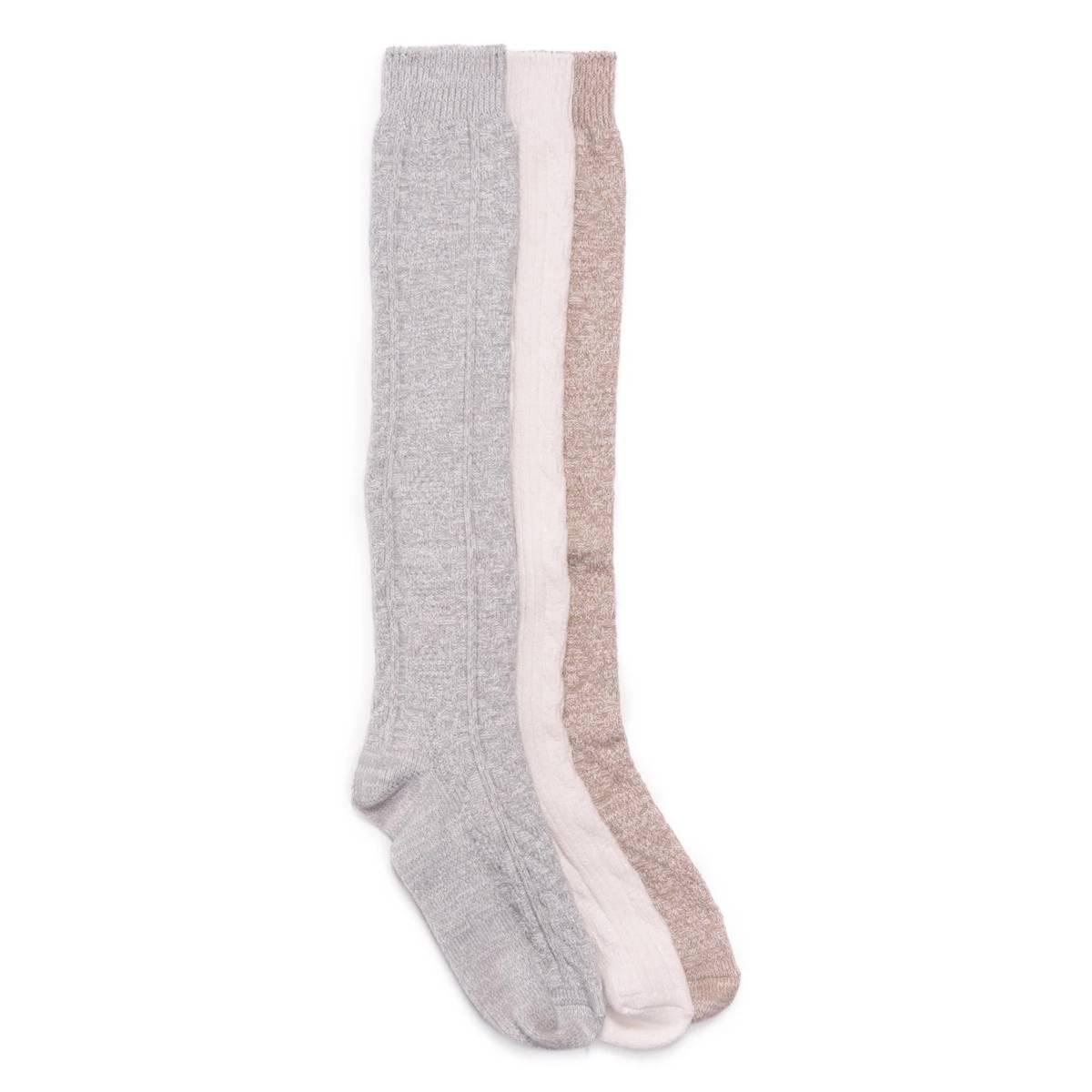Womens MUK LUKS 3pk. Knee High Boot Socks
