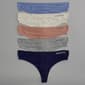 Womens Nautica 5pk. Breathe Thong Panties with Logo - NT37295PKA - image 2