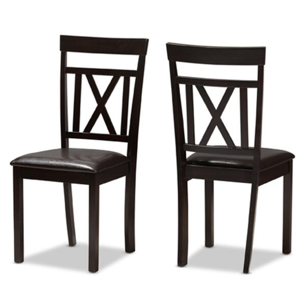 Baxton Studio Rosie Dining Chairs - Set of 2