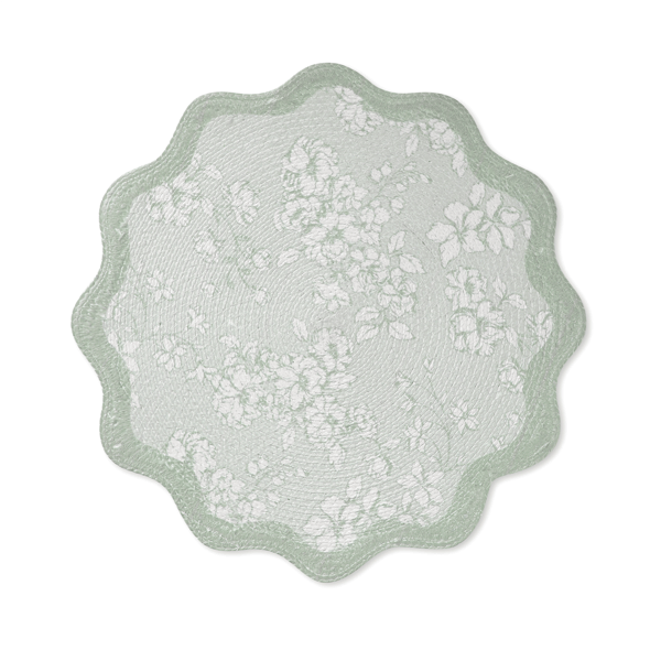 Avanti Provence Woven Braided Round Placemats - Set of 4