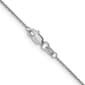 Unisex Gold Classics&#8482; .95mm. White Gold Diamond 14in. Necklace - image 3
