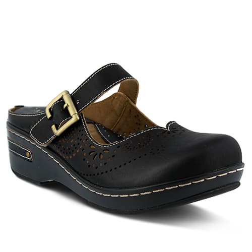 Womens LArtiste by Spring Step Aneria Clogs-Black - image 