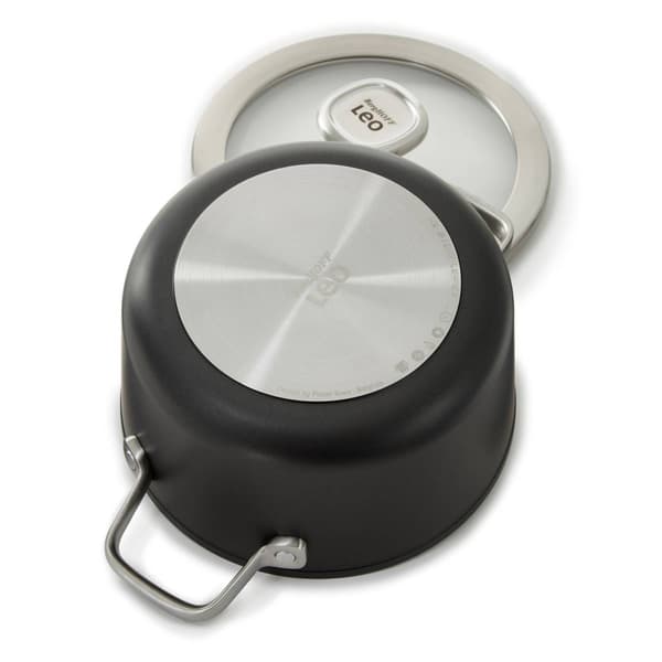 BergHOFF Graphite Non-stick 8in. Ceramic Stockpot w/ Glass Lid
