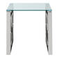 Worldwide Homefurnishings Stainless Steel Accent Table - image 2