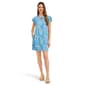 Womens Stella Parker Flutter Sleeve Tie Dye UPF Shift Dress - image 4