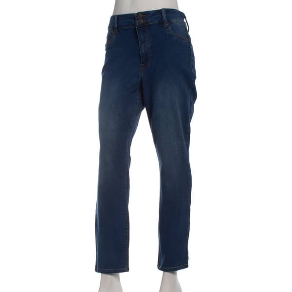 Womens Faith Jeans Double Stack High-Rise Butt Lift Ankle Jeans - image 