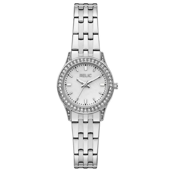 Womens RELIC by FOSSIL Mother of Pearl Dial Watch - ZR37303 - image 
