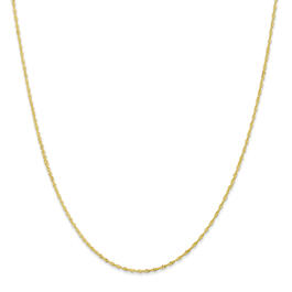 Adult Unisex Gold Classics&#40;tm&#41; 10kt. 20in. Singapore Chain Necklace