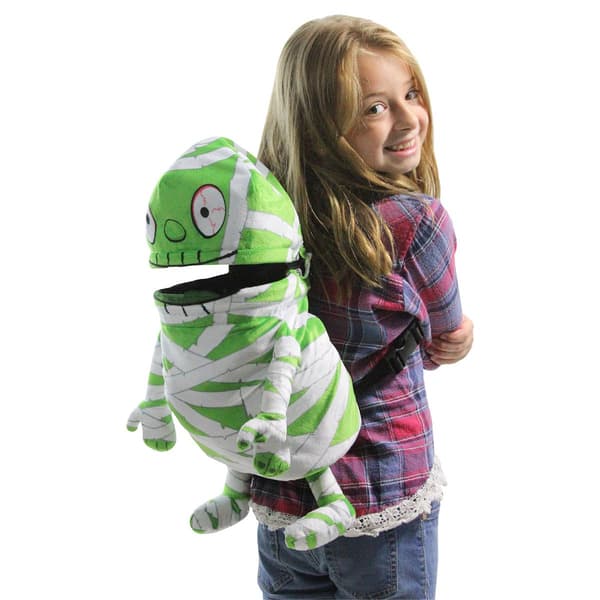 Northlight Seasonal Animated Mummy Halloween Trick or Treat Bag