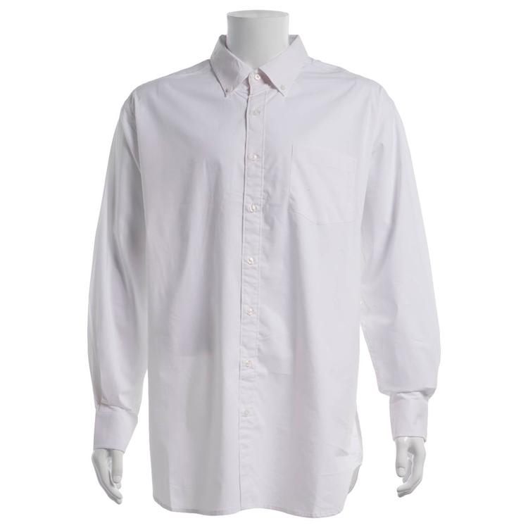 Mens Big & Tall Preswick & Moore® Stretch Dress Shirt - White
