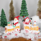 Northlight 2pc. Santa on Gingerbread Train Car Christmas Figures - image 2
