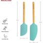 KitchenAid Bamboo 2pc. Spatula Set - Aqua - image 2