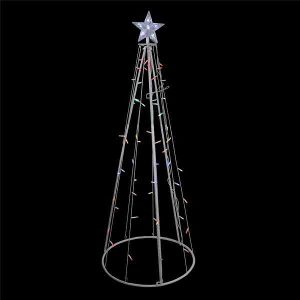 Northlight LED Lighted Cone Christmas Tree Outdoor Decor - image 