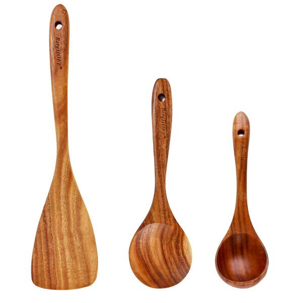 BergHOFF Essentials Bamboo 3pc. Cooking Utensil Set - image 