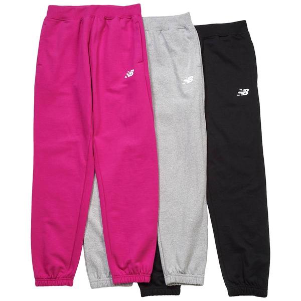 Girls (7-16) New Balance 3pk. Solid/Marled Fleece Lined Joggers