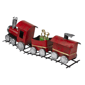 Northlight Red & Silver Triple Car Train Christmas Decoration - image 3