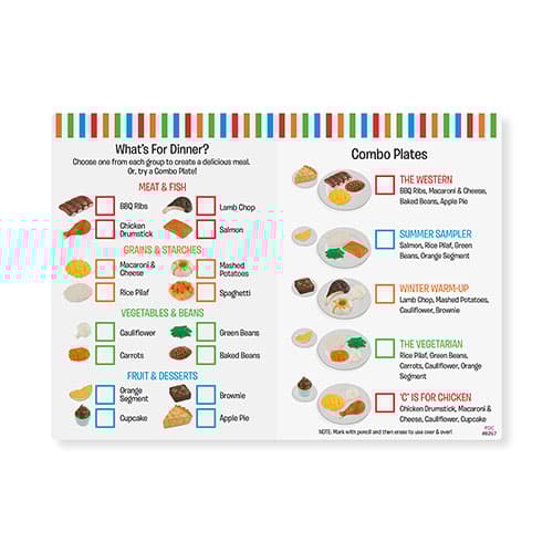 Melissa &amp; Doug® Food Fun Combine &amp; Dine Dinners Set