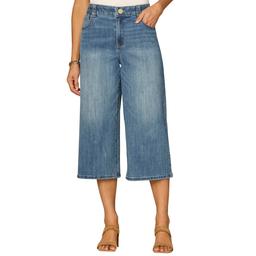 Petite Democracy Absolution(R) Hi Rise Relaxed Denim Capris