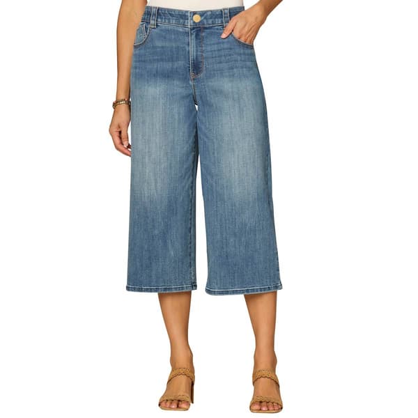 Petite Democracy Absolution(R) Hi Rise Relaxed Denim Capris - image 