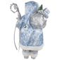 Northlight 16in. Ice Palace Santa Claus Christmas Figure - image 5