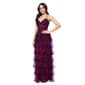 Juniors Blondie Nites Mesh Ruffle A-Line Dress - image 4