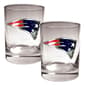 NFL New England Patriots 2pc.14oz. Rocks Glass Set - image 1