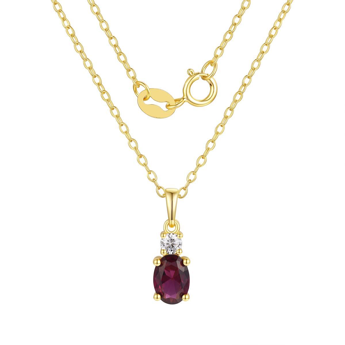 February Birthstone Simulated Amethyst & CZ Pendant,New Products : American Fashion Style Bags On Sale
