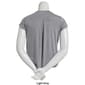 Womens Spyder Cap Sleeve High Low Chest Pocket Tee - image 2