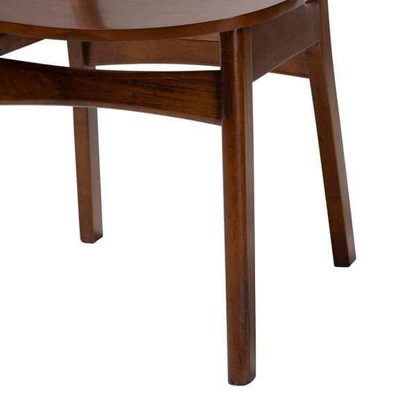 Baxton Studio Jeriah Mid-Century Modern 5pc. Dining Set