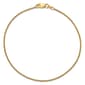 Unisex Gold Classics&#8482; 1.4mm. 14k Gold Cable 14in. Necklace - image 2
