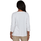 Womens Alfred Dunner Travel Advisory Floral Butterfly Blouse - image 2