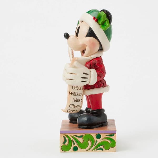 Jim Shore Disney Traditions Santa Mickey Christmas Figurine