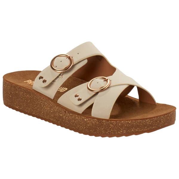 Womens Project Cloud Koral Footbed Sandals - image 