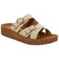 Womens Project Cloud Koral Footbed Sandals - image 1