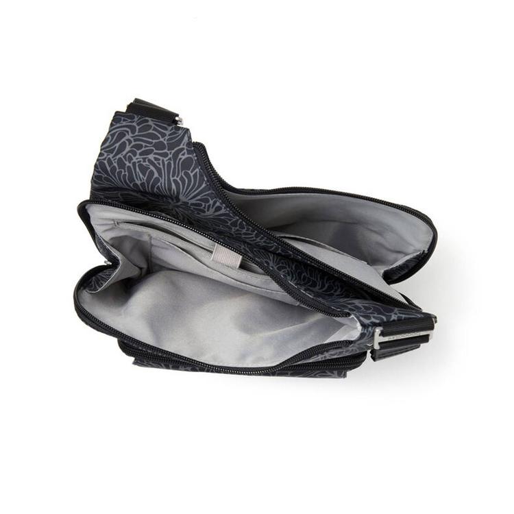 Baggallini Legacy Criss Cross Floral Crossbody