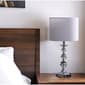 HomeRoots 20in. Silver Bedside Table Lamp - image 2