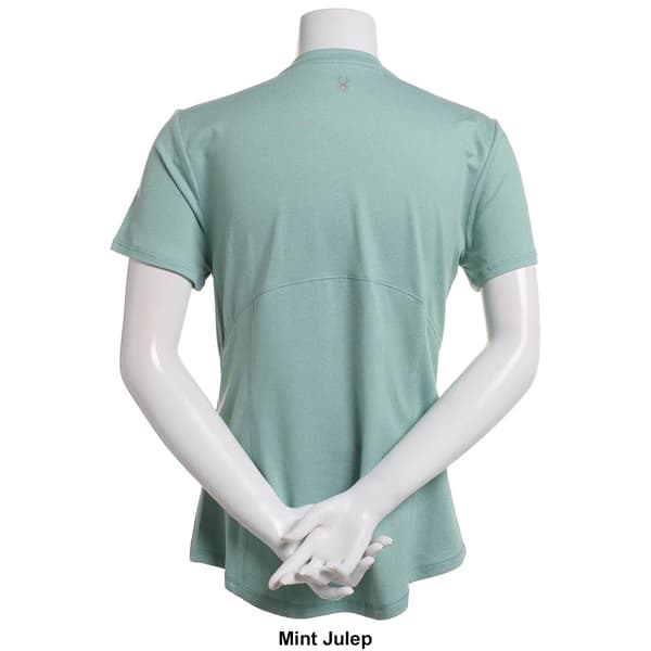 Womens Spyder Short Sleeve Crew Neck Tee