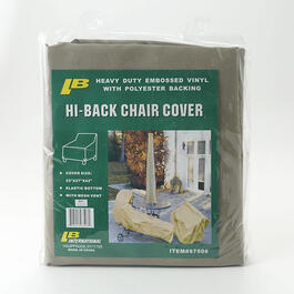 LB International Deluxe High Back Chair Rain Cover