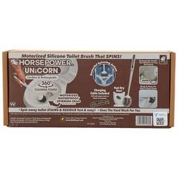 As Seen On TV Horsepower Unicorn Rechargeable Toilet Brush