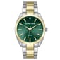 Mens Geoffrey Beene Genuine Diamond Green Dial Watch - GBA0050TTG - image 1