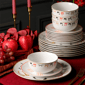 Stone Lain Rosie 12pc. Porcelain Dinnerware Set - image 2
